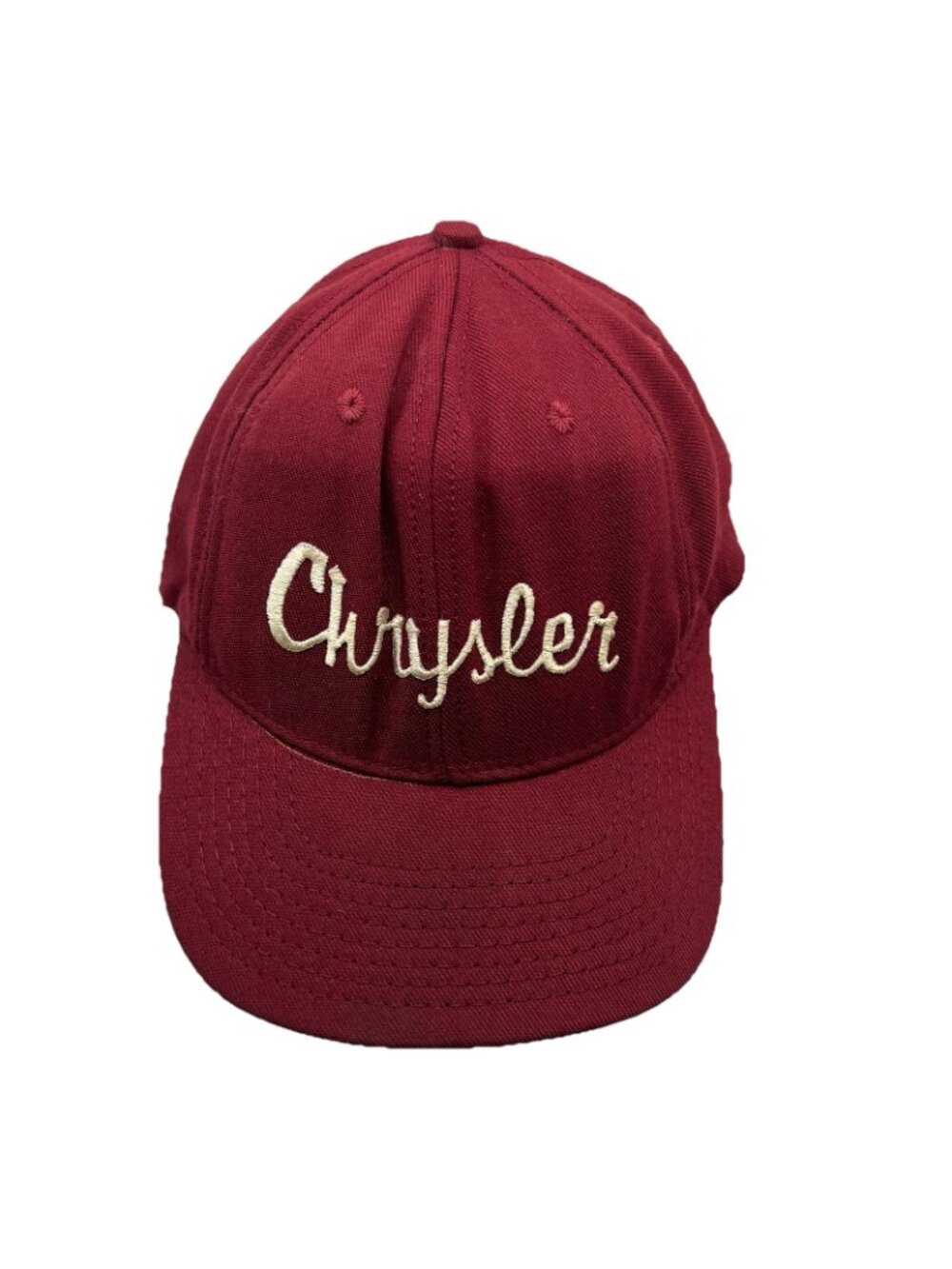 Chrysler Vintage Snapback Trucker Baseball Hat Cap Script Dad 70's Automotive - Picture 2 of 10